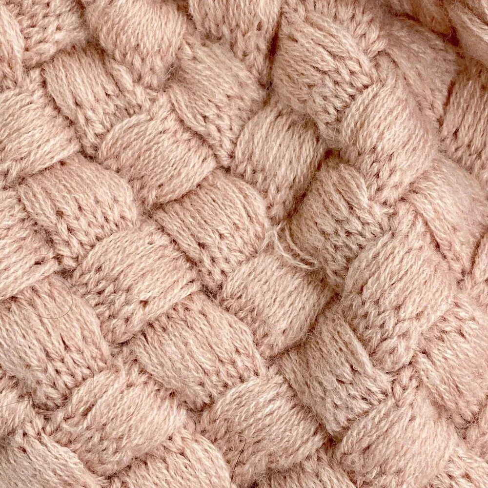 Girls Winter Hat Kids Toddler Baby Pink Knit Warm Beanie Bonnet Snow Gear Modern
